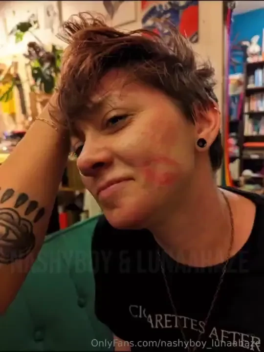 Got a new tube of lipstick to mark my boi 