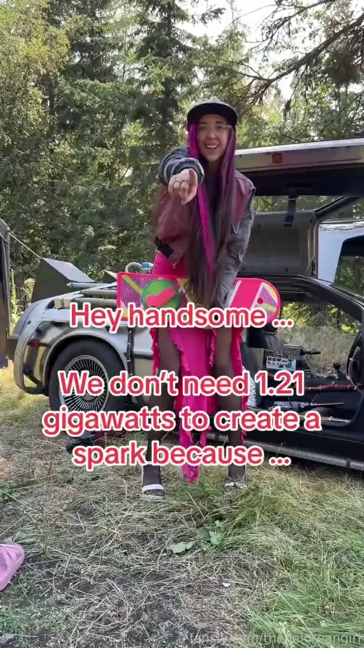 Is your name mcfly because you ve definitely caught my tight little part 1 