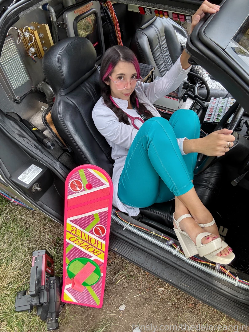 Want to take a ride in my delorean i promise to suck you cock so hard part 1 