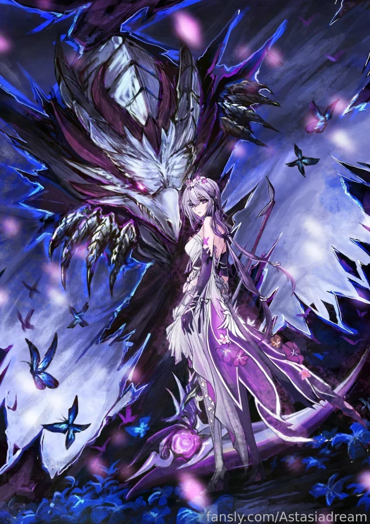Hello everyone i m going to cosplay castorice from honkai star rail 