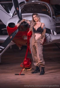 This hot pilot is ready to taken off jump on board unbuckle up and part 14