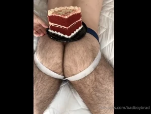 Cake on cake want a bite celebrating my onlyfans anniversary all