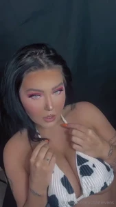 Can i show off my tits for you more