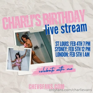 Set your alarms its my birthday live stream cum and celebrate my part 1