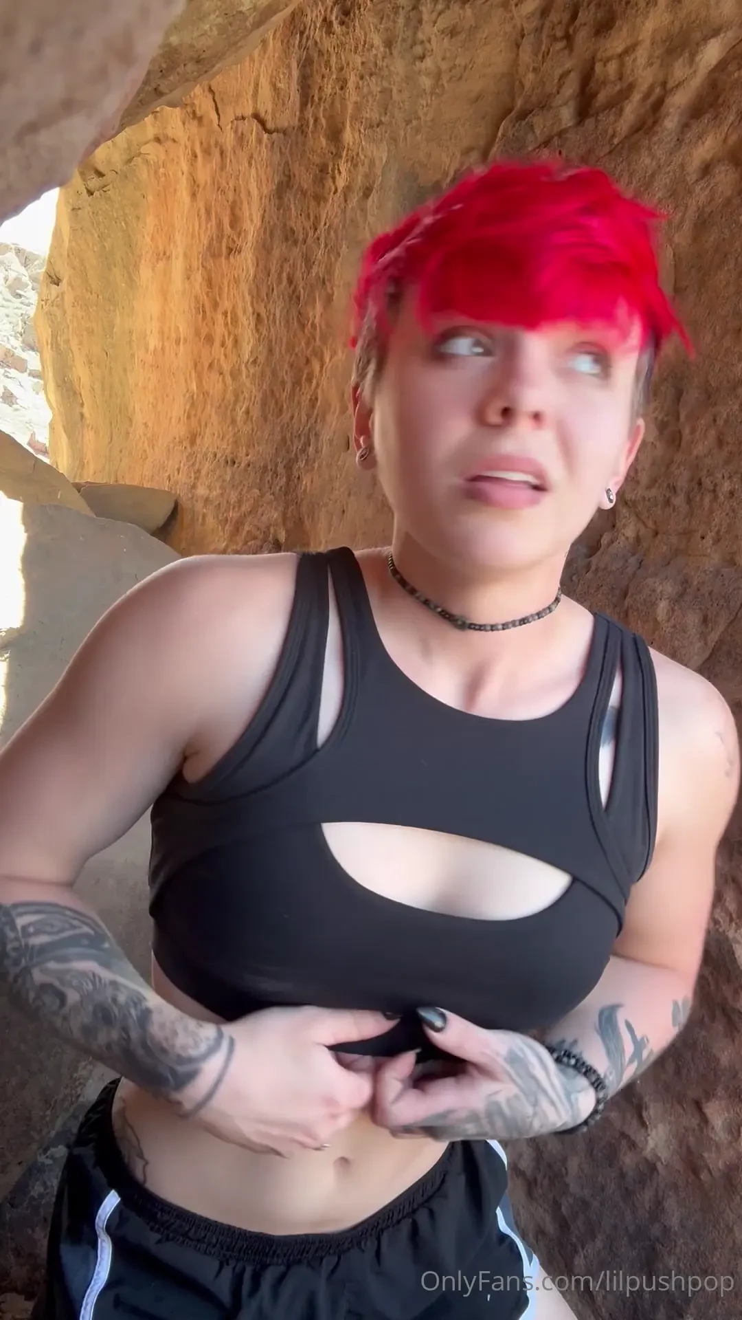 I managed to get out today and go on a hike i was so nervous today 