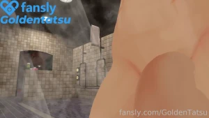 Taking a shower after a long gym session lt 3 wet femboy lewd thicc part 1