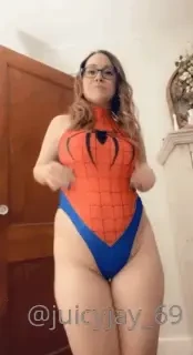 Cum get tangled in my web 