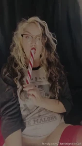 Merry christmas eve neighbors my sweet and quite frankly very sticky