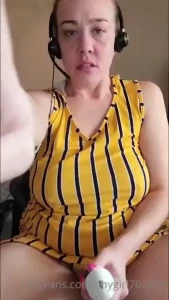 Watch me cum at work daddy