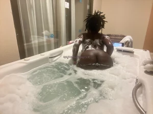 The bikini is cute but you know im always gonna get naked ebony fyp part 5