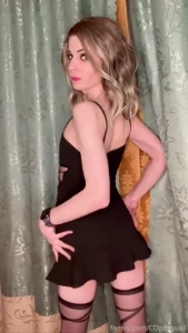 Do you like my sexy shirt dress sissy femboy tgirl trans cd
