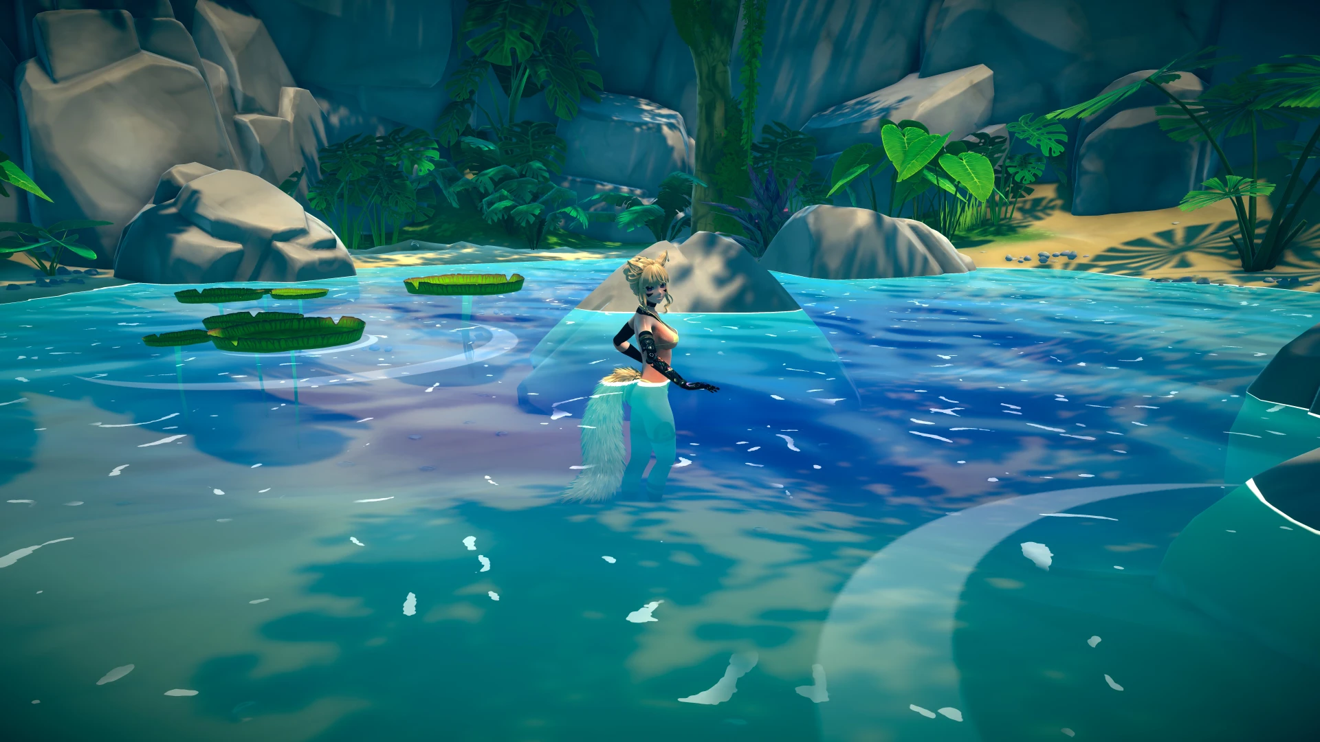 Widgeybun got out of the cold and into a lesbian lagoon video vr part 7 