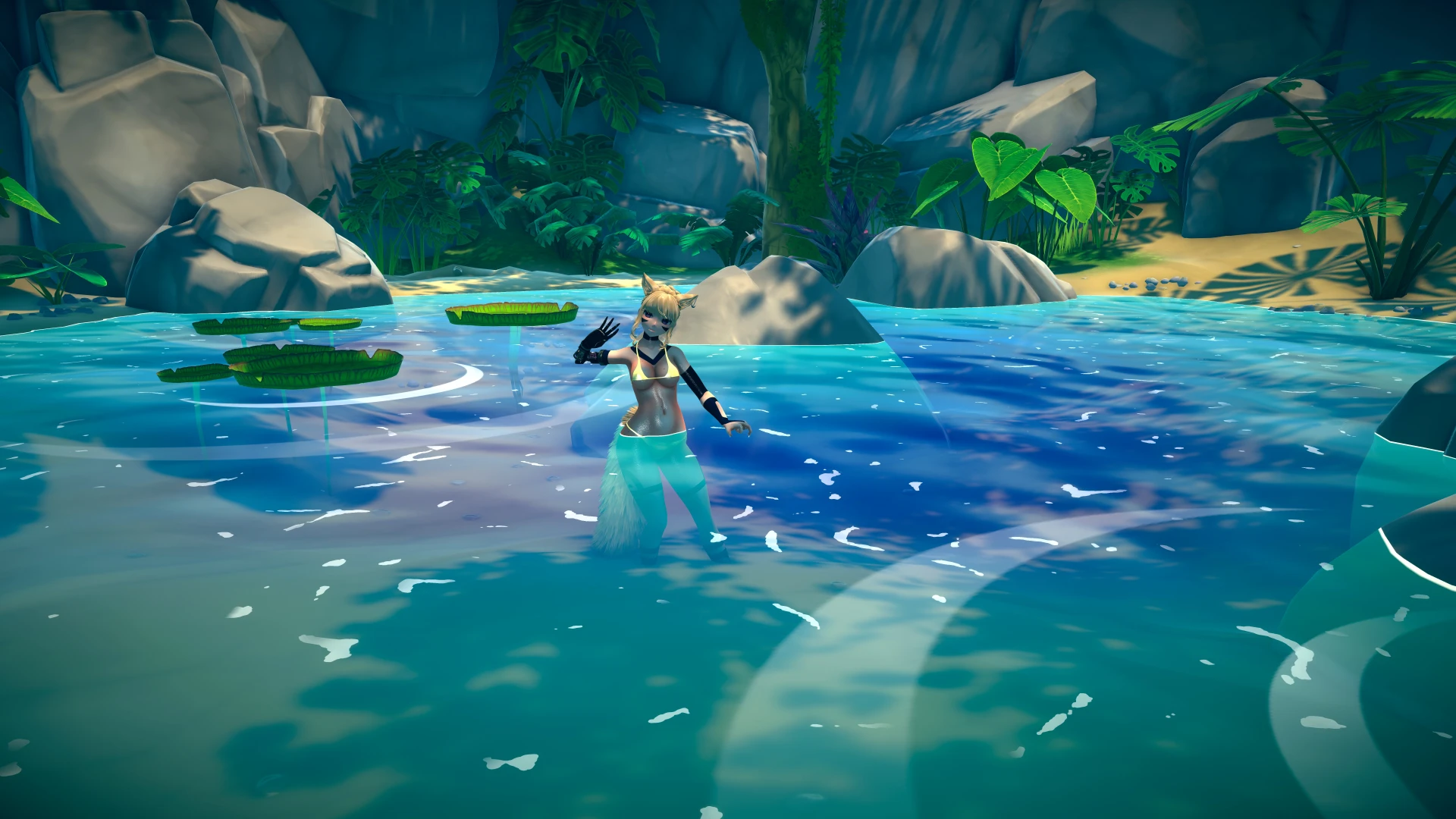 Widgeybun got out of the cold and into a lesbian lagoon video vr part 11 