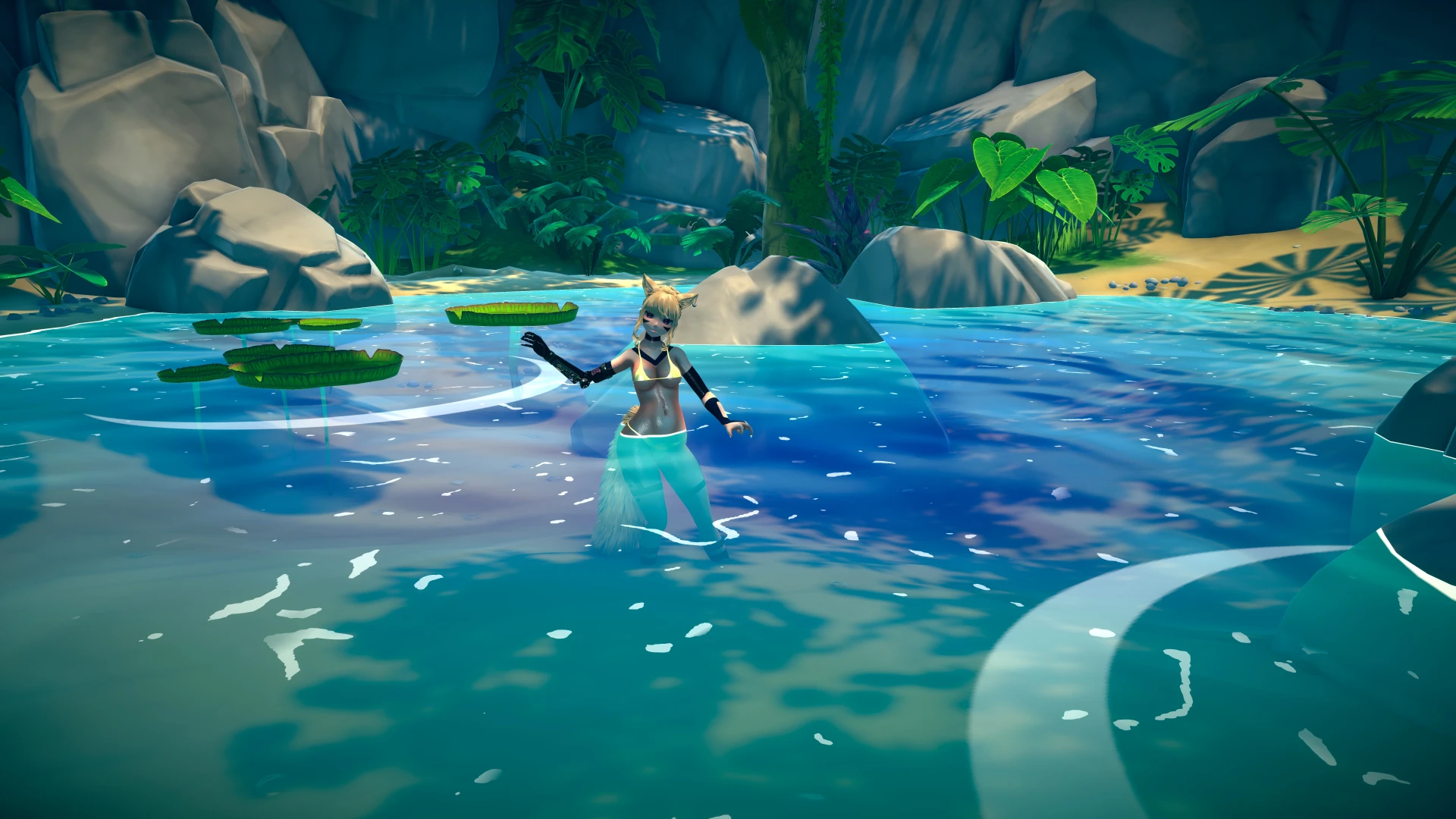 Widgeybun got out of the cold and into a lesbian lagoon video vr part 13 