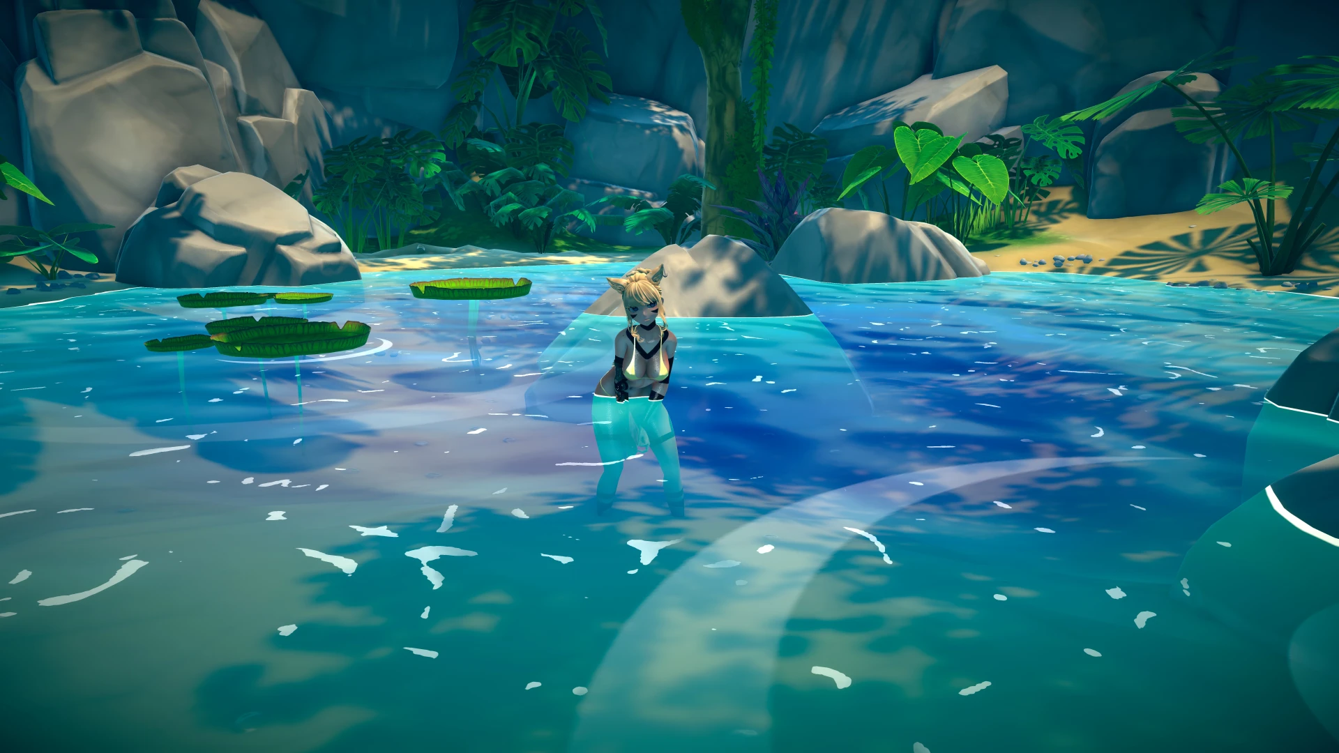 Widgeybun got out of the cold and into a lesbian lagoon video vr part 3 