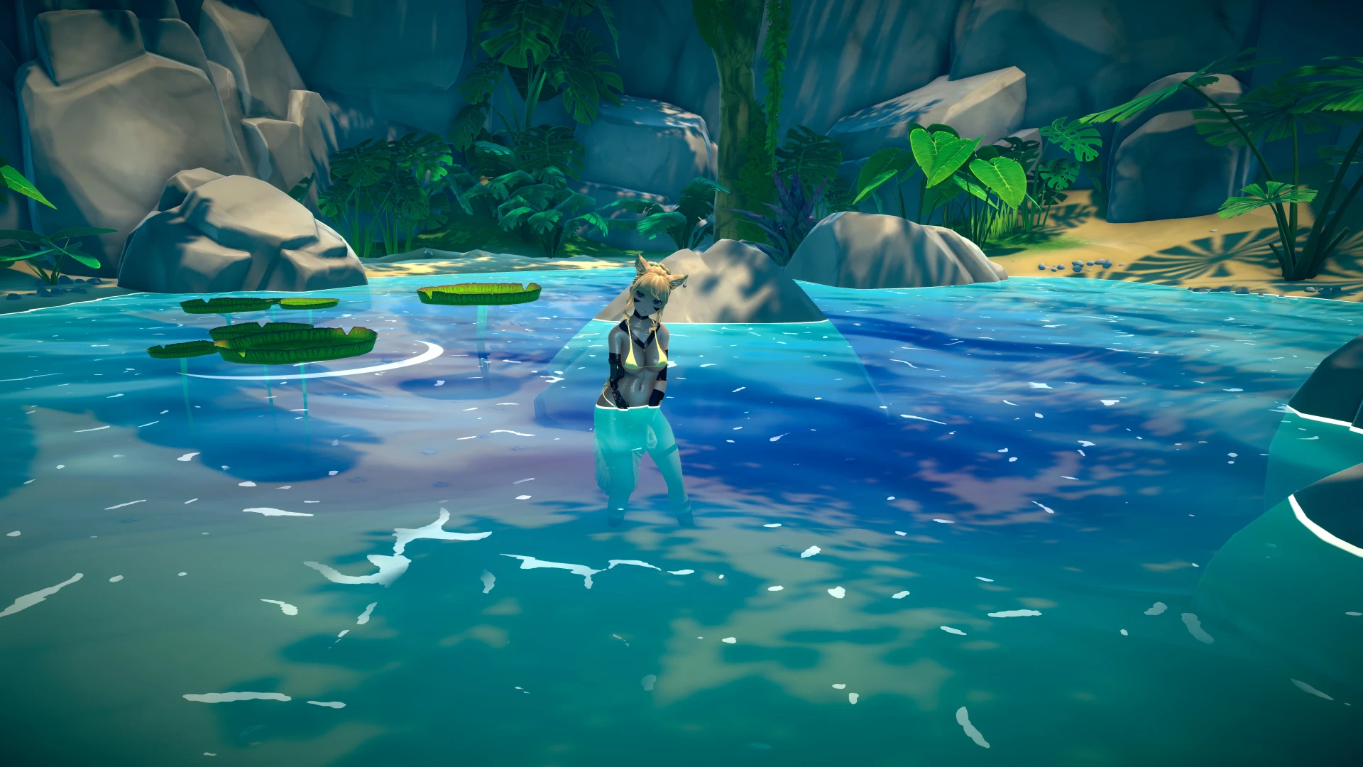 Widgeybun got out of the cold and into a lesbian lagoon video vr part 16 