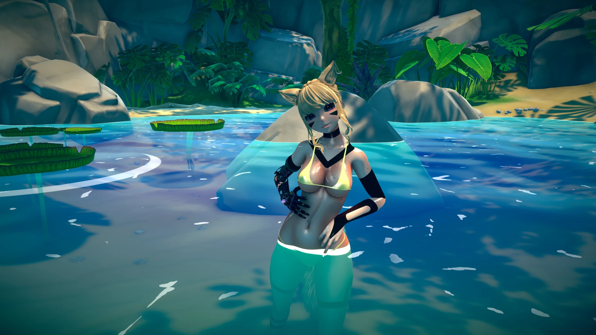 Widgeybun got out of the cold and into a lesbian lagoon video vr part 12 