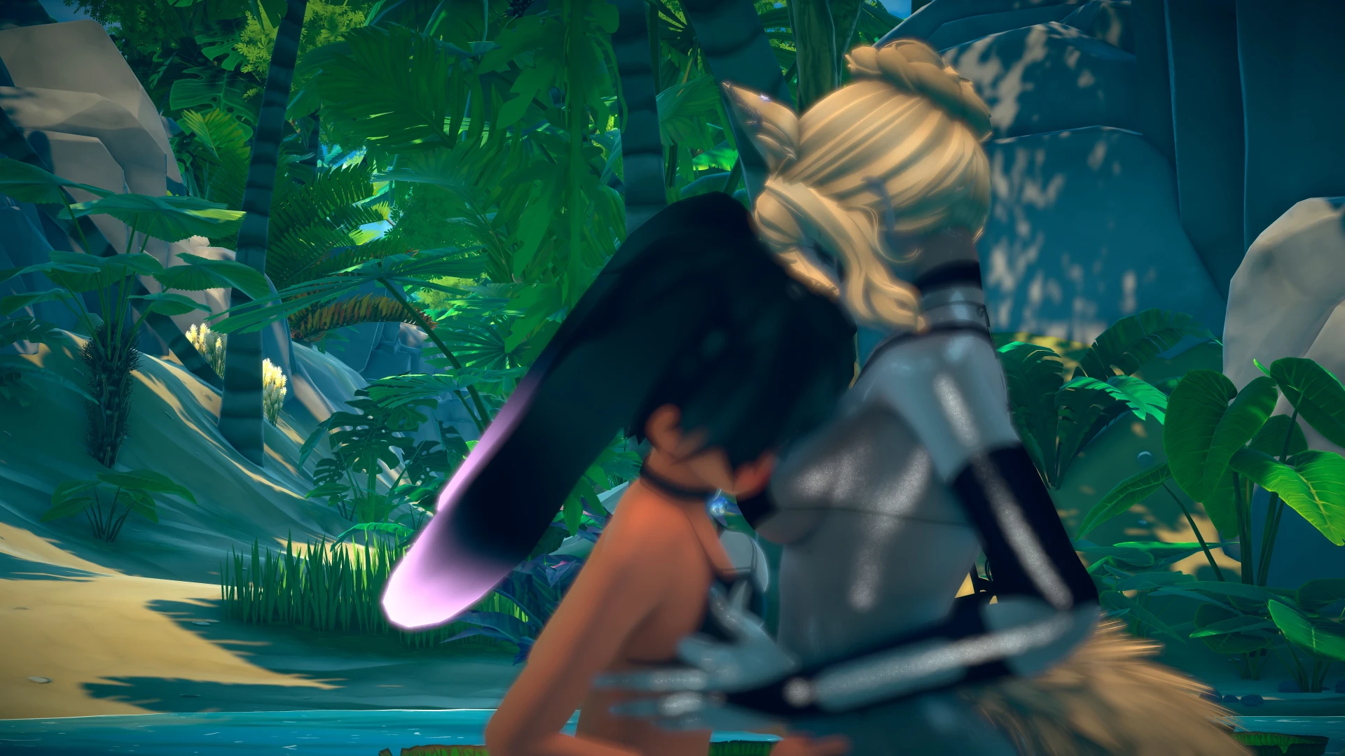 Widgeybun got out of the cold and into a lesbian lagoon video vr part 5 