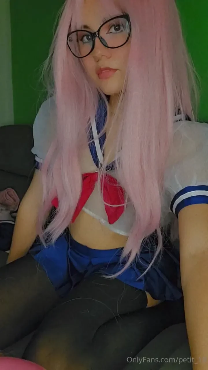Do u like cosplay i love the pink hair amp pink pussy cum here see my 
