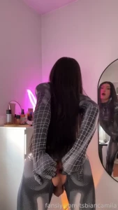 Spidergirl bundle getting naughty and touching myself on my tight