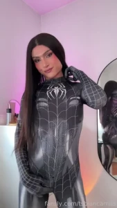 Spidergirl bundle getting naughty and touching myself on my tight part 3