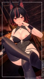 Starting 2025 with a new photo set vr 3d fyp vtuber lewdtuber fox