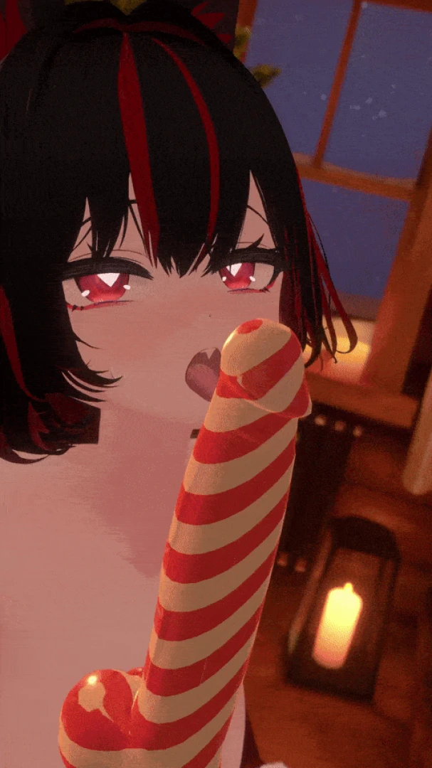 Those peppermint candy canes got me acting too jolly 