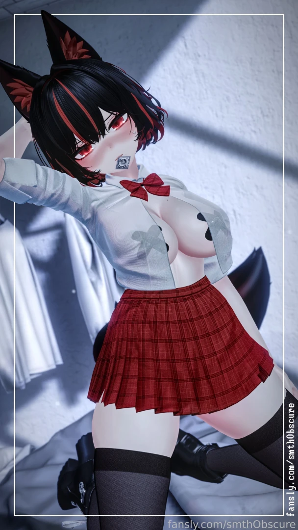 Good morning vr 3d fyp vtuber lewdtuber fox kitsune hentai tits boobs part 5 