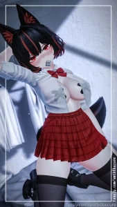 Good morning vr 3d fyp vtuber lewdtuber fox kitsune hentai tits boobs part 5