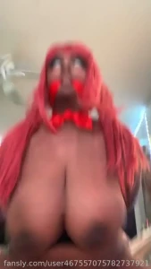 Elf girl rides bound and gagged part 1