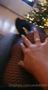Fishnet pantyhose so hot part 1