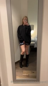 Naughty before going out see you live today 11pm pacific standard time