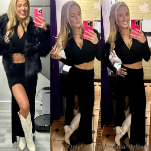 Night out - needed to bundle up