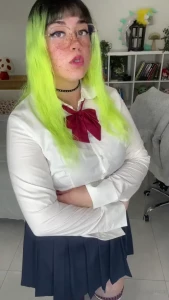 Me as a dan da dan character part 3