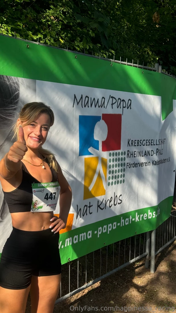 Racing towards a cause that s close to my heart as an ambassador for 