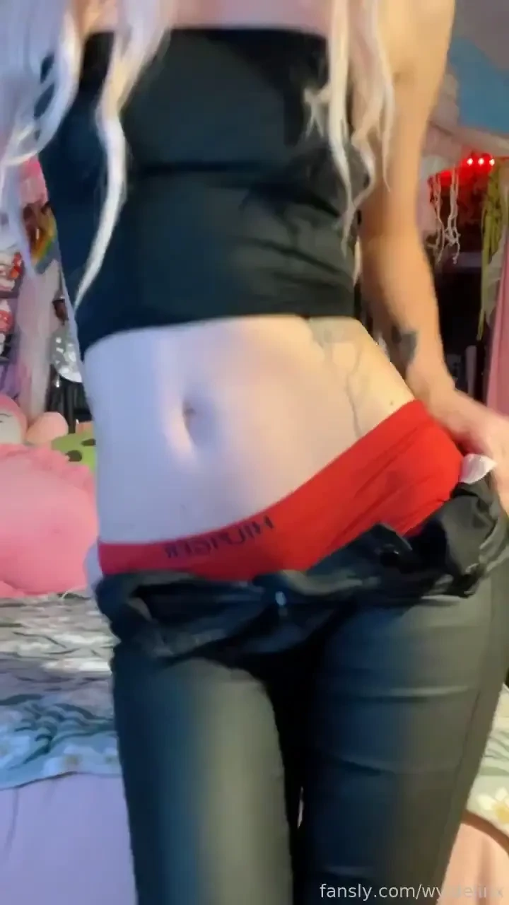 Stripping out of my femdom outfit for my next set of videos but theres 