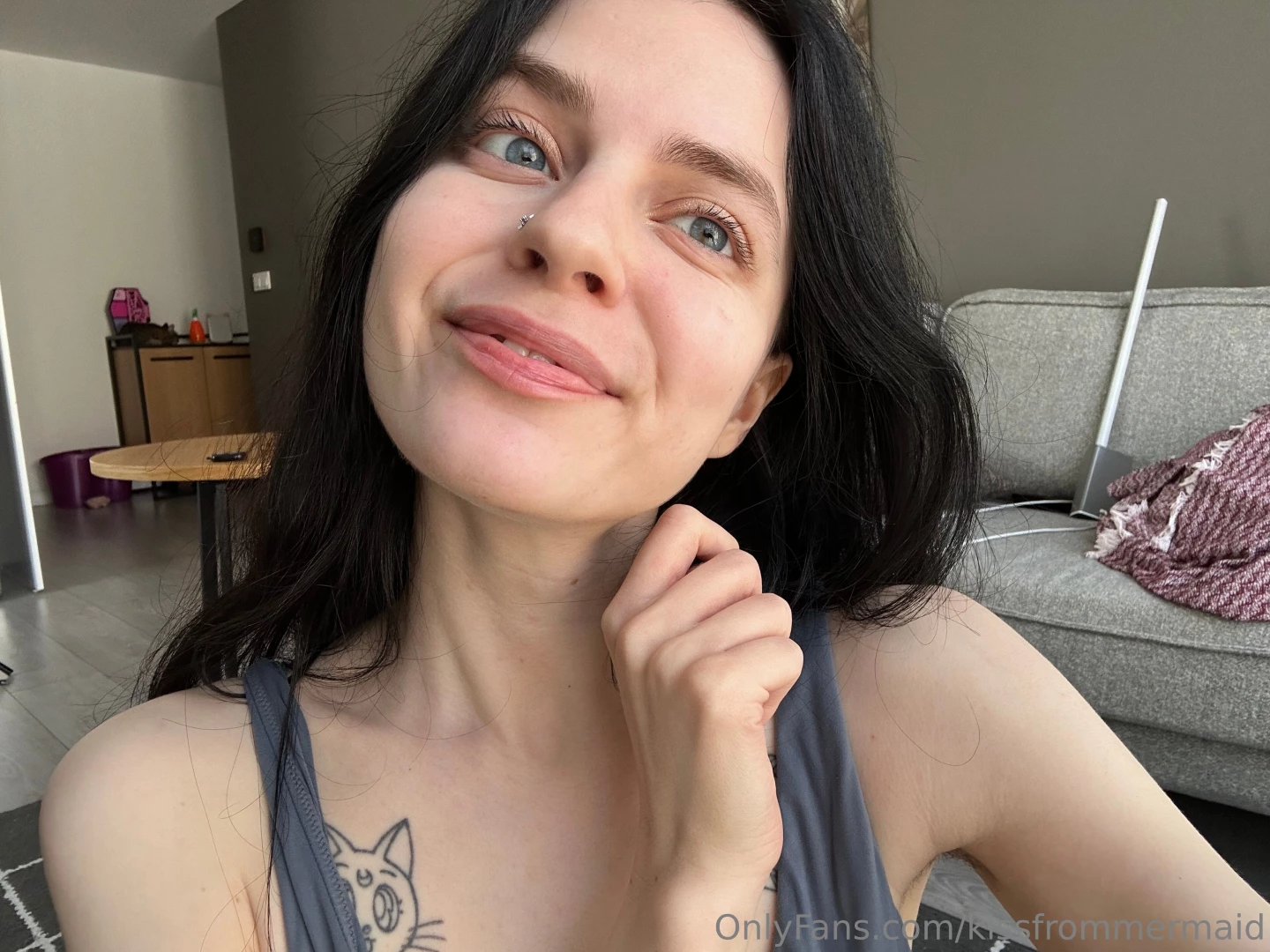 Just me and my natural charm 