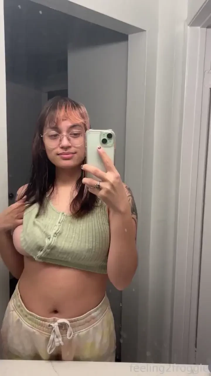 Happy titty tuesday from a sleepy bean fyp boobs flash nipples asian 