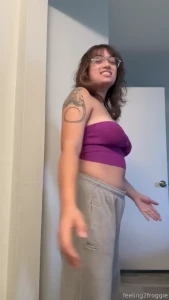Personality posting yapping tiddies bouncing snippet of what it would