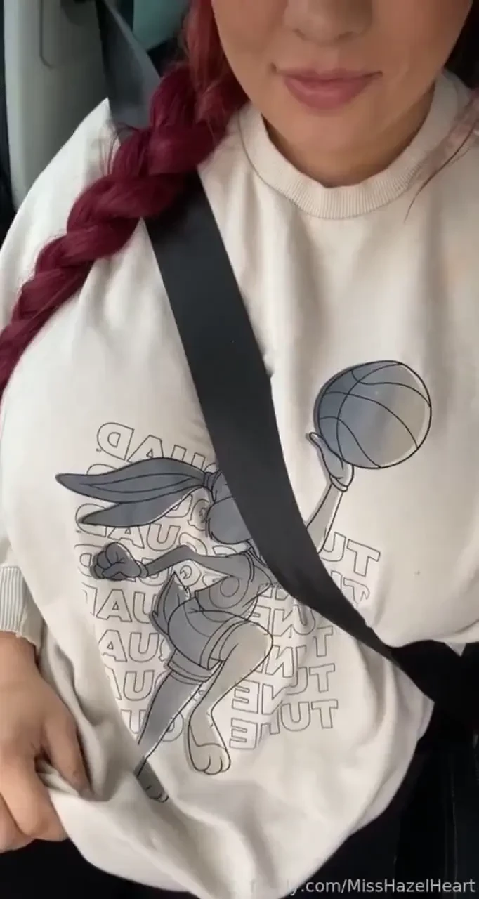 Flashing in the car part 5 