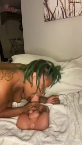 I was so horny so i had to fuck myself with the realest toy i have