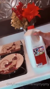 Milk in my kitty part 1