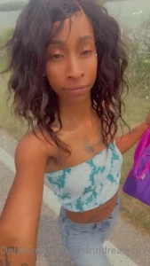 Out enjoying nature in my natural beauty