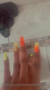 Fresh nail amp toe set i think im gonna make a lotion video