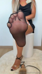 Heel worship stocking bare soles amp spit first you worship my heels part 1