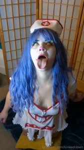 Do you think i could beg you enough to have you cum on my clown tongue