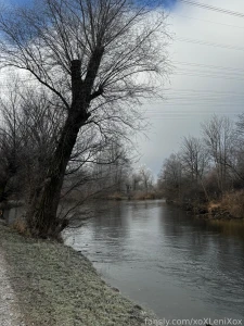 A lovely winter walk at christmas time i had to pee outdoors though part 2