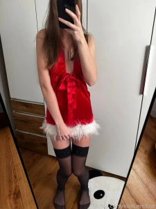 Merry christmas amateur christmas merrychristmas outfit dress lingerie part 1