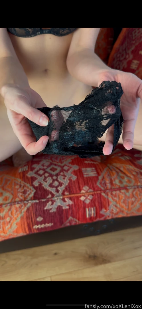 I had a spontaneous idea i wanted to insert my panties which i had part 6 