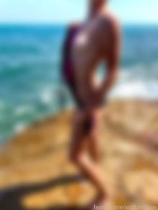 Dream place amateur blonde skinny bikini outdoor sea beach tits bcups